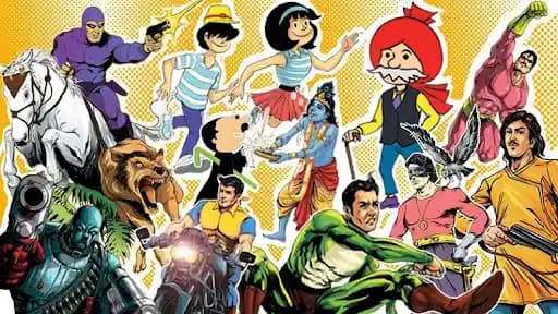 Popular Characters of Indian Comics