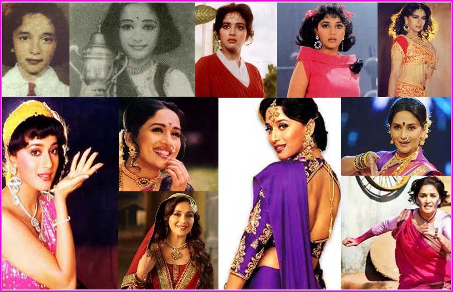 Madhuri and her various roles; Source: Telly Chakkar